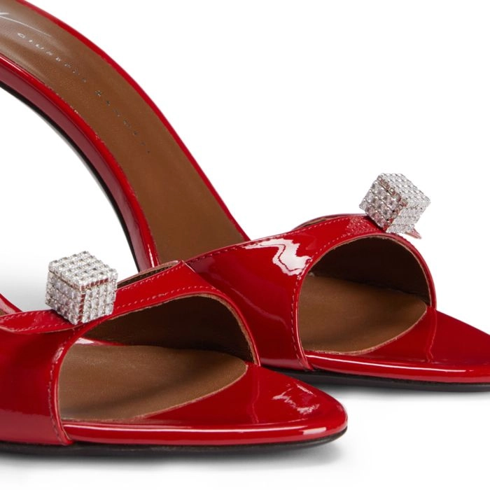 [GIUSEPPE ZANOTTI] オーキッド フラット サンダル GIUSEPPE ZANOTTI/ジュゼッペ ザノッティ】 HEEL SANDAL