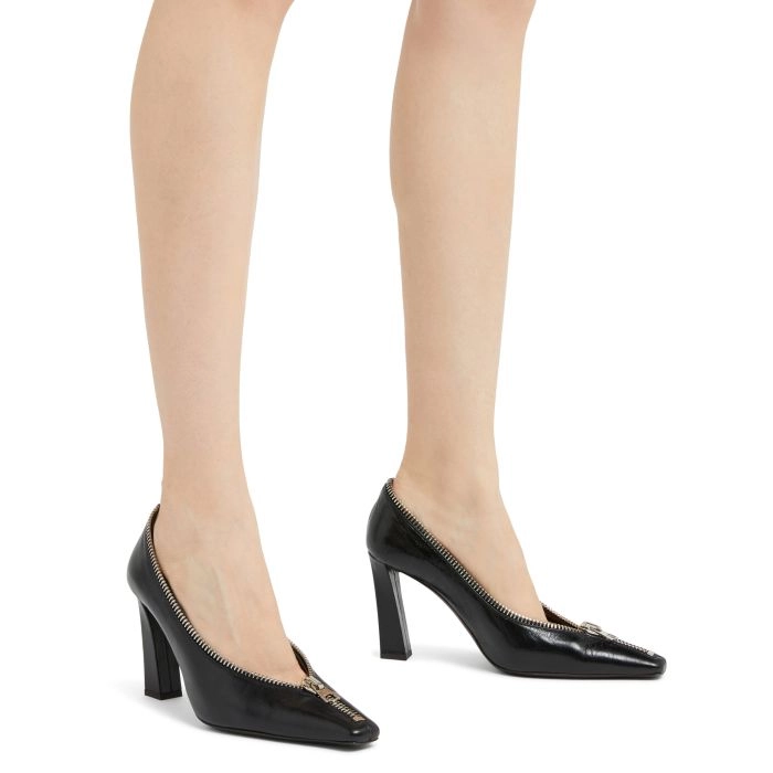 Giuseppezanottidesighブラックサテンハイヒール ビジュー付き 楽天市場】【MAX76%OFFセール☆】パーティーシューズ ヒール 5.5