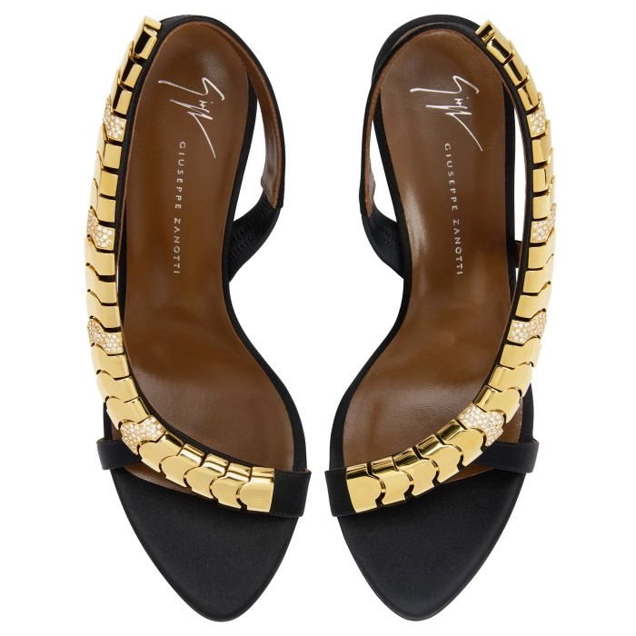GZ DAFNE 90: Sandals Black | Giuseppe Zanotti