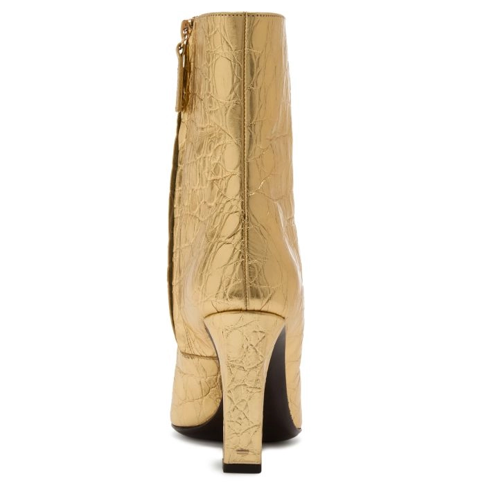 JANIEE BOOTIE 90: Boots Gold | Giuseppe Zanotti
