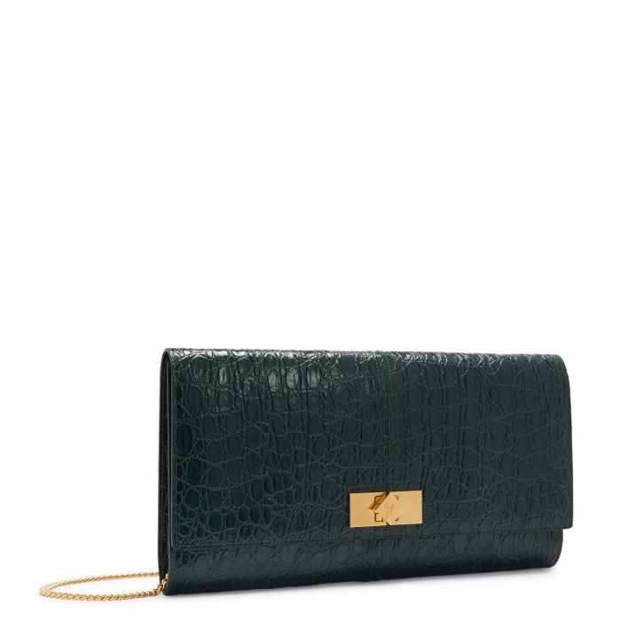 MONTSERRAT BAG: Clutches Green | Giuseppe Zanotti