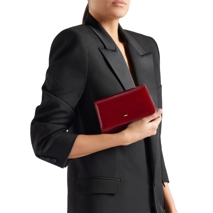 CLEOPATRA MINI: Clutches Bordeaux | Giuseppe Zanotti