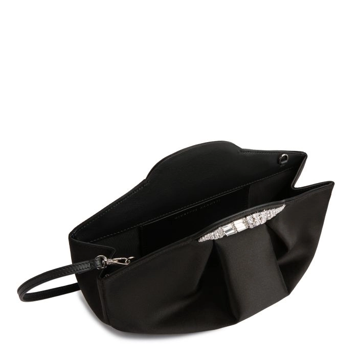 GZ DUMPLING: Clutches Black | Giuseppe Zanotti