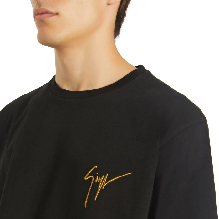 LR-01: T-shirt Black | Giuseppe Zanotti