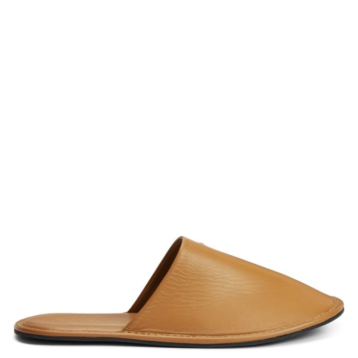 サンダル・ミュール Blahir Flat Sandals - Giuseppe Zanotti - Leather - Brown 0400021896535_CUOIO?wid=600&