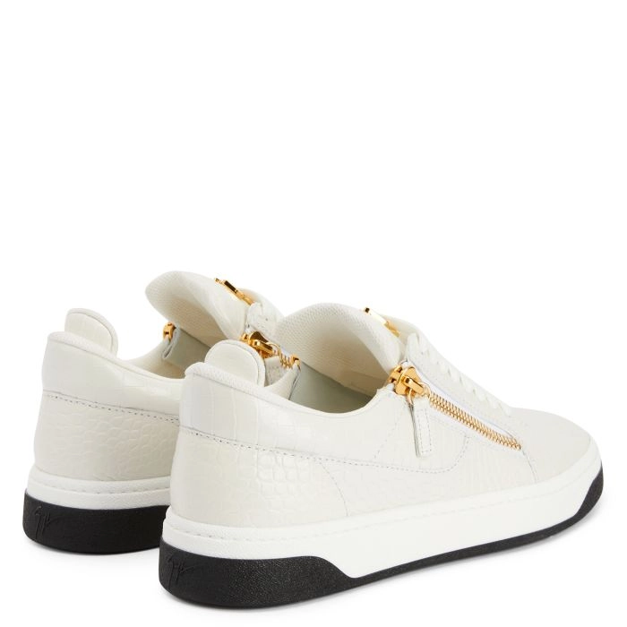スニーカー Gz94 Maxi Sneakers - Giuseppe Zanotti - Leather - White GZ94