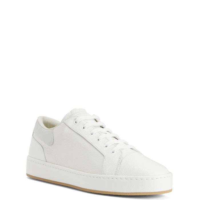 スニーカー GIUSEPPE ZANOTTI Men Sneakers 402246 RU30035 WHITE KRISS - Mid top sneakers - White | Giuseppe Zanotti - USA