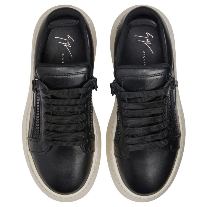 スニーカー Gz94 Maxi Sneakers - Giuseppe Zanotti - Leather - Black GZ94 MAXI