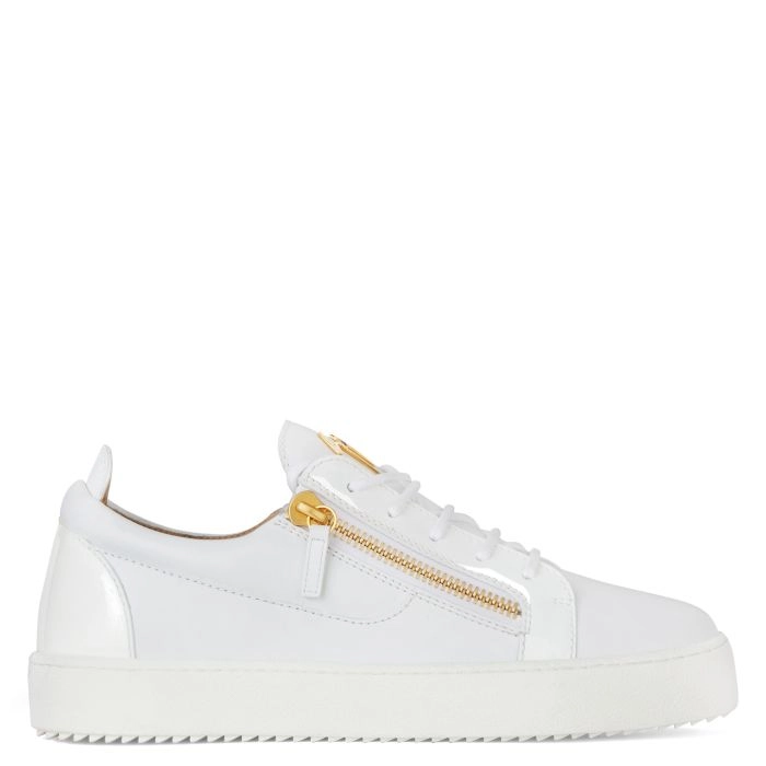 FRANKIE: Tênis Baixo Branco | Giuseppe Zanotti