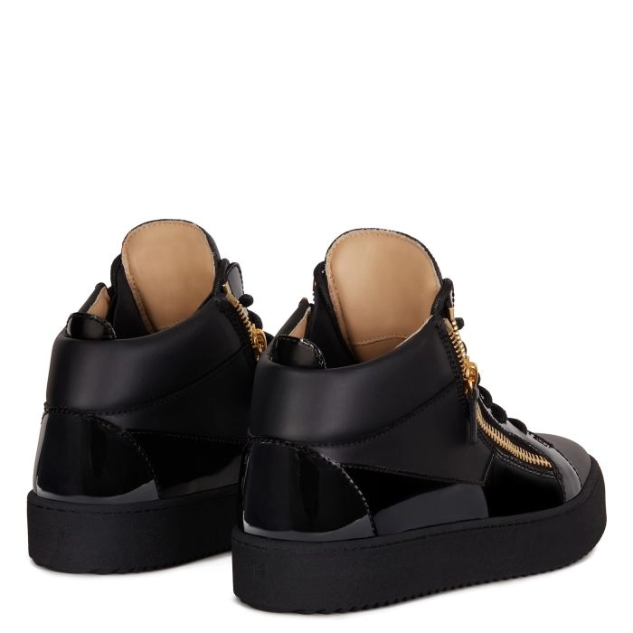 ミッドトップ ブラック - KRISS | Giuseppe Zanotti