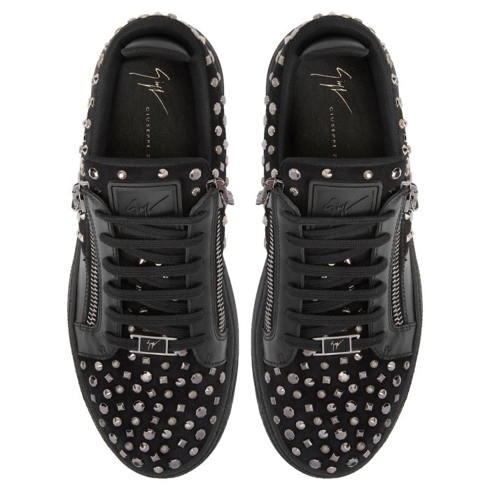 GZ94: Sneaker basse in colore Nero Giuseppe Zanotti