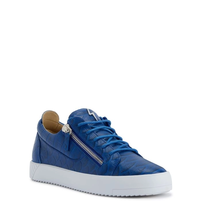 FRANKIE: Low-top sneakers Blue | Giuseppe Zanotti