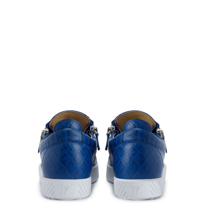 FRANKIE: Low-top sneakers Blue | Giuseppe Zanotti
