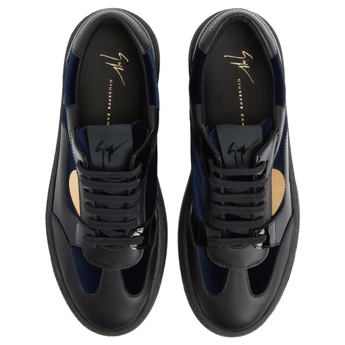 GZ94 METAL: Low-top sneakers Black | Giuseppe Zanotti