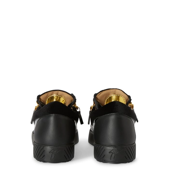 FRANKIE: Sneaker basse in colore Nero | Giuseppe Zanotti