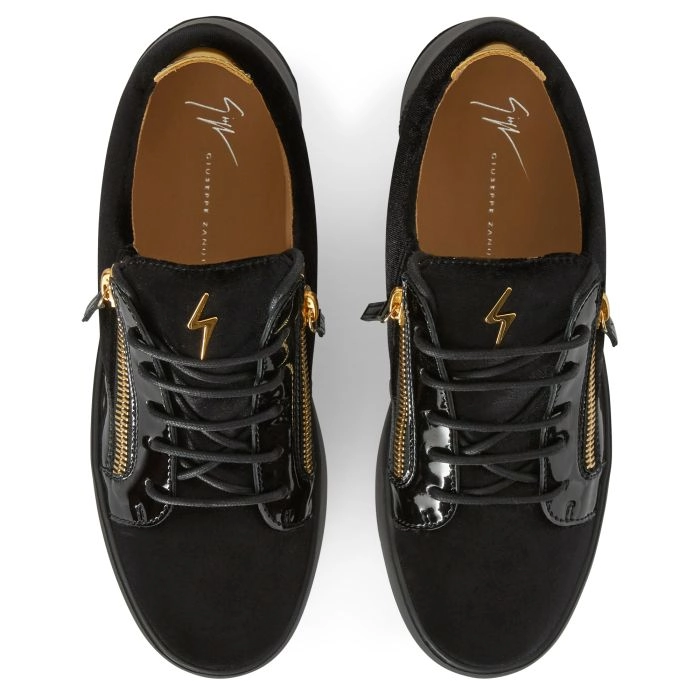FRANKIE: Low-top sneakers Black | Giuseppe Zanotti