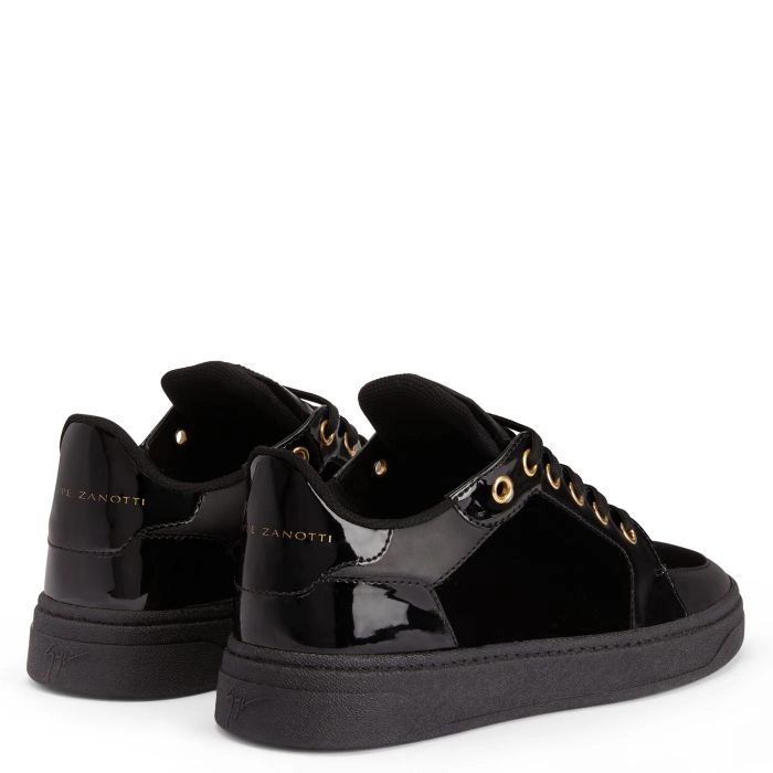 GIUSEPPE ZANOTTI E300036C95394003 関税送料込 Giuseppe Zanotti Leather Zip Sneakers | Saks Fifth Avenue